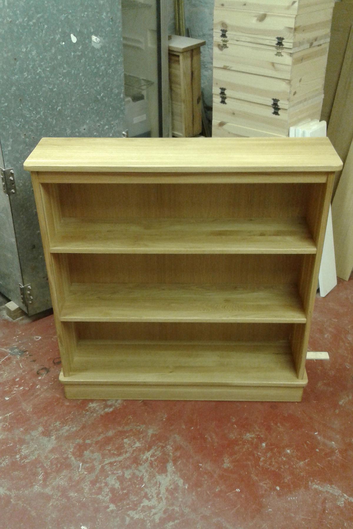 Made to measure Oak Book Case