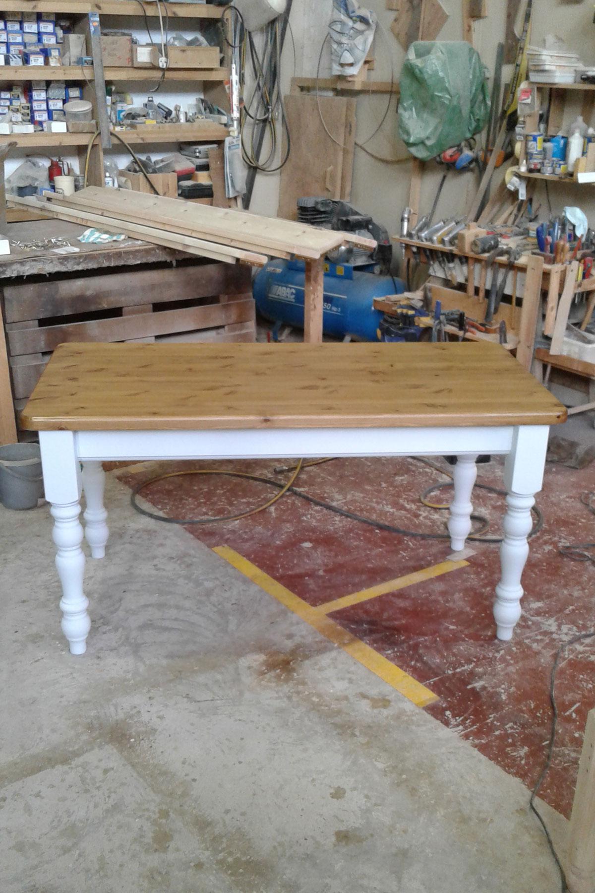 Custom Made Pine Farmhouse Table