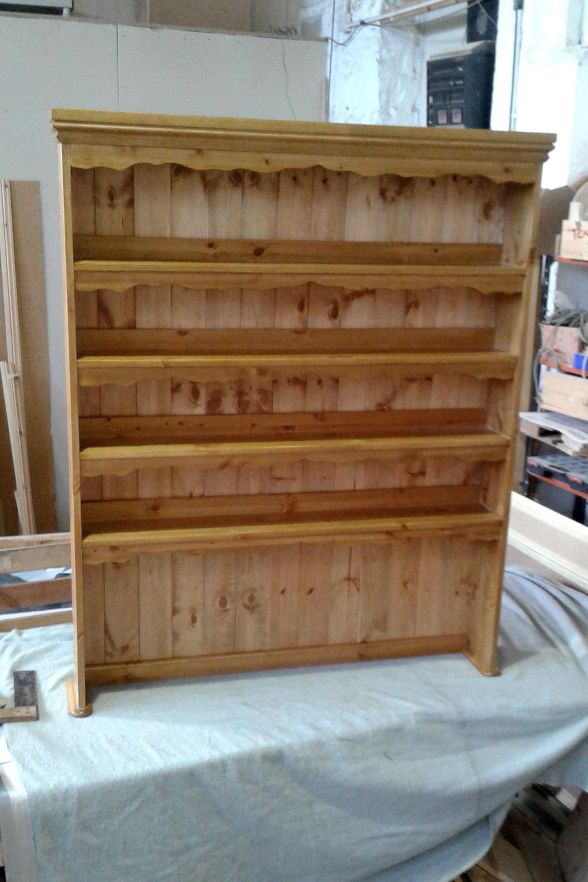 Custom Pine Display Cabinet