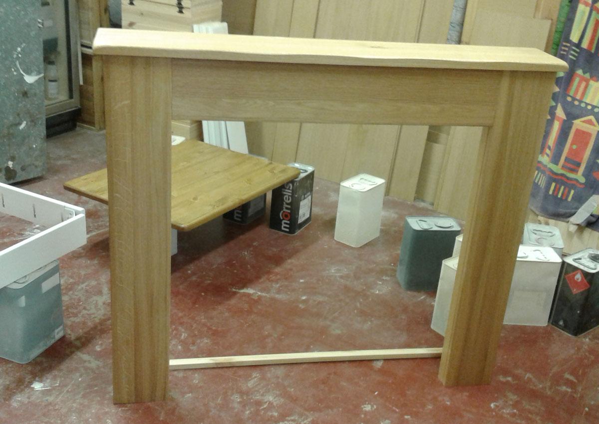 Custom Oak Fire Surround