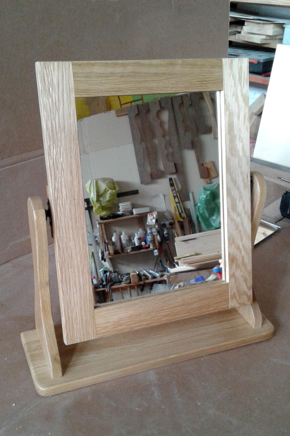 Oak Dressing Table Mirror