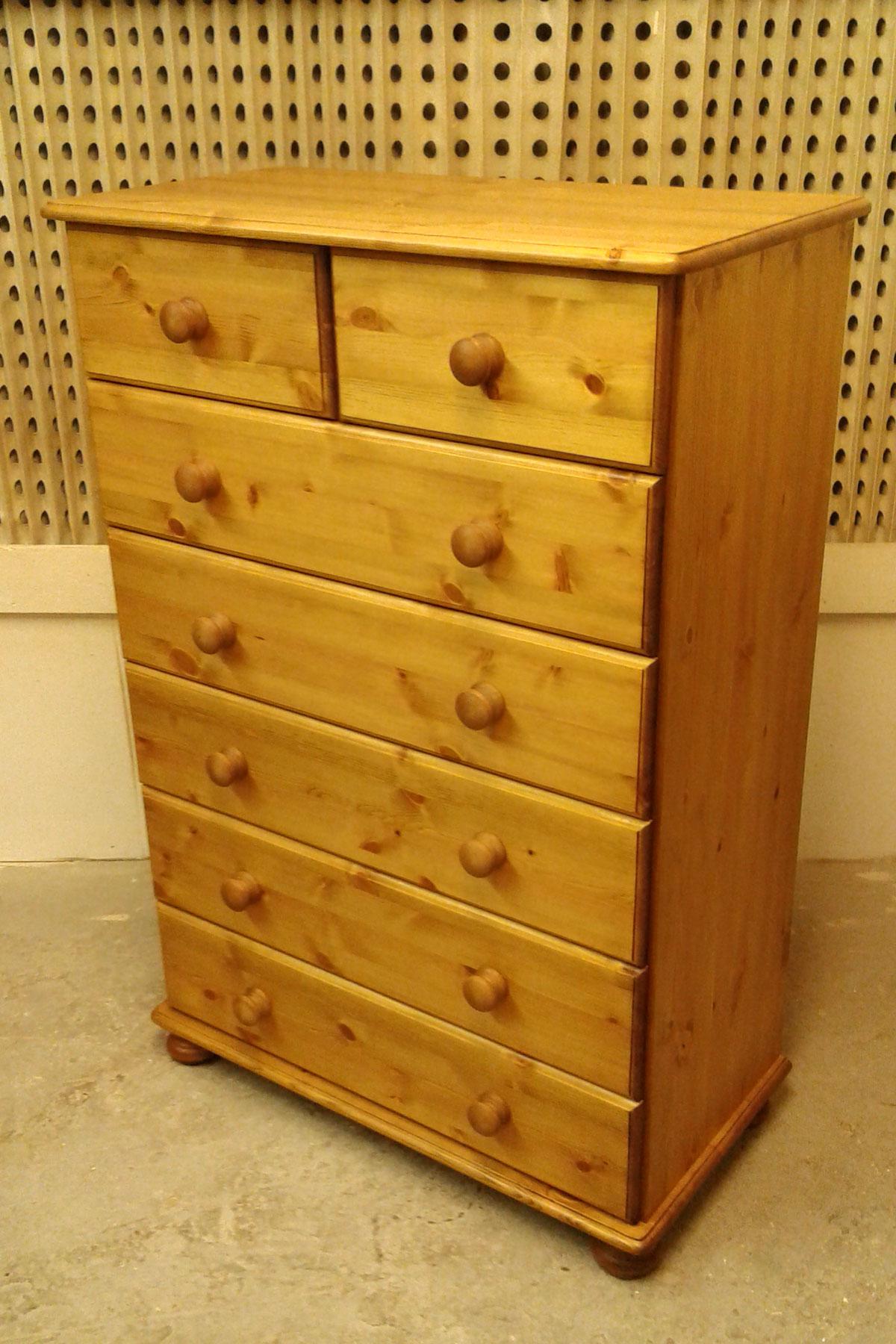 Pine 5+ 2 Drawer Chest