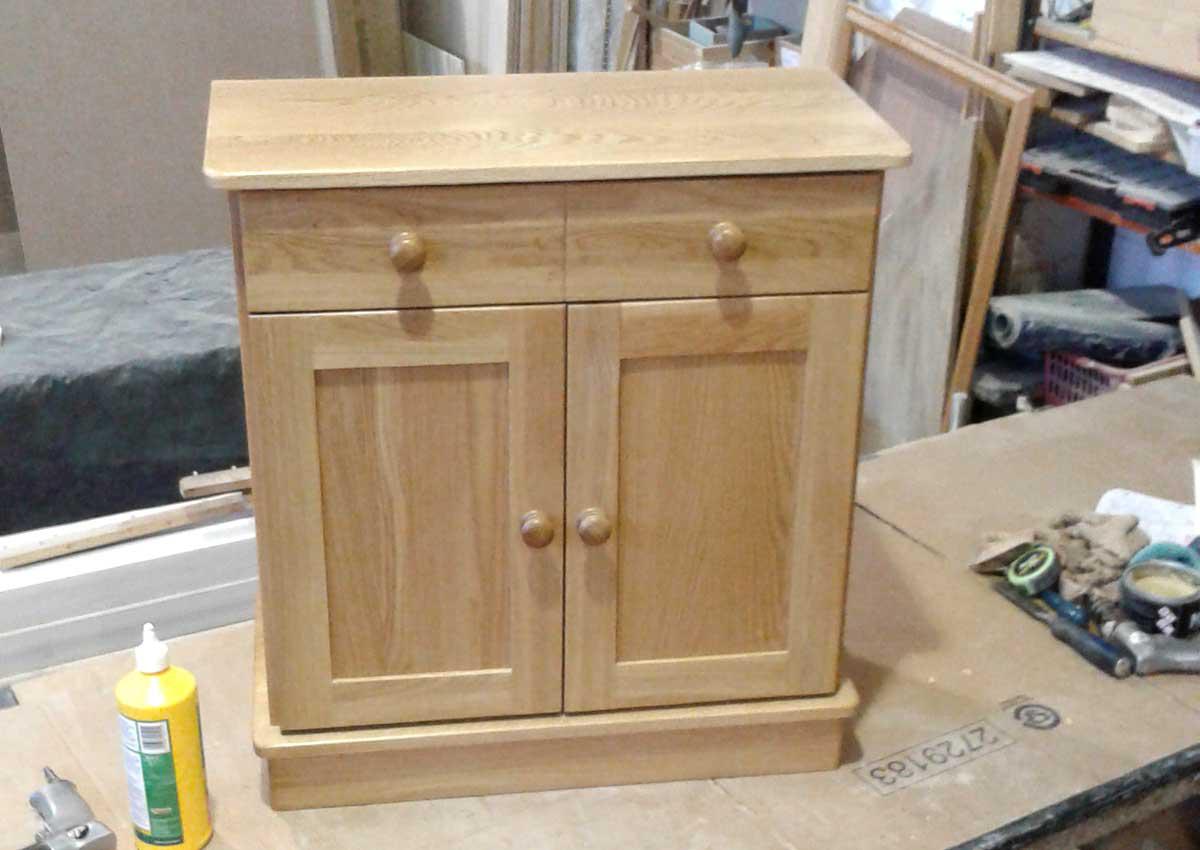 Oak Cabinet or Hall Cupboard