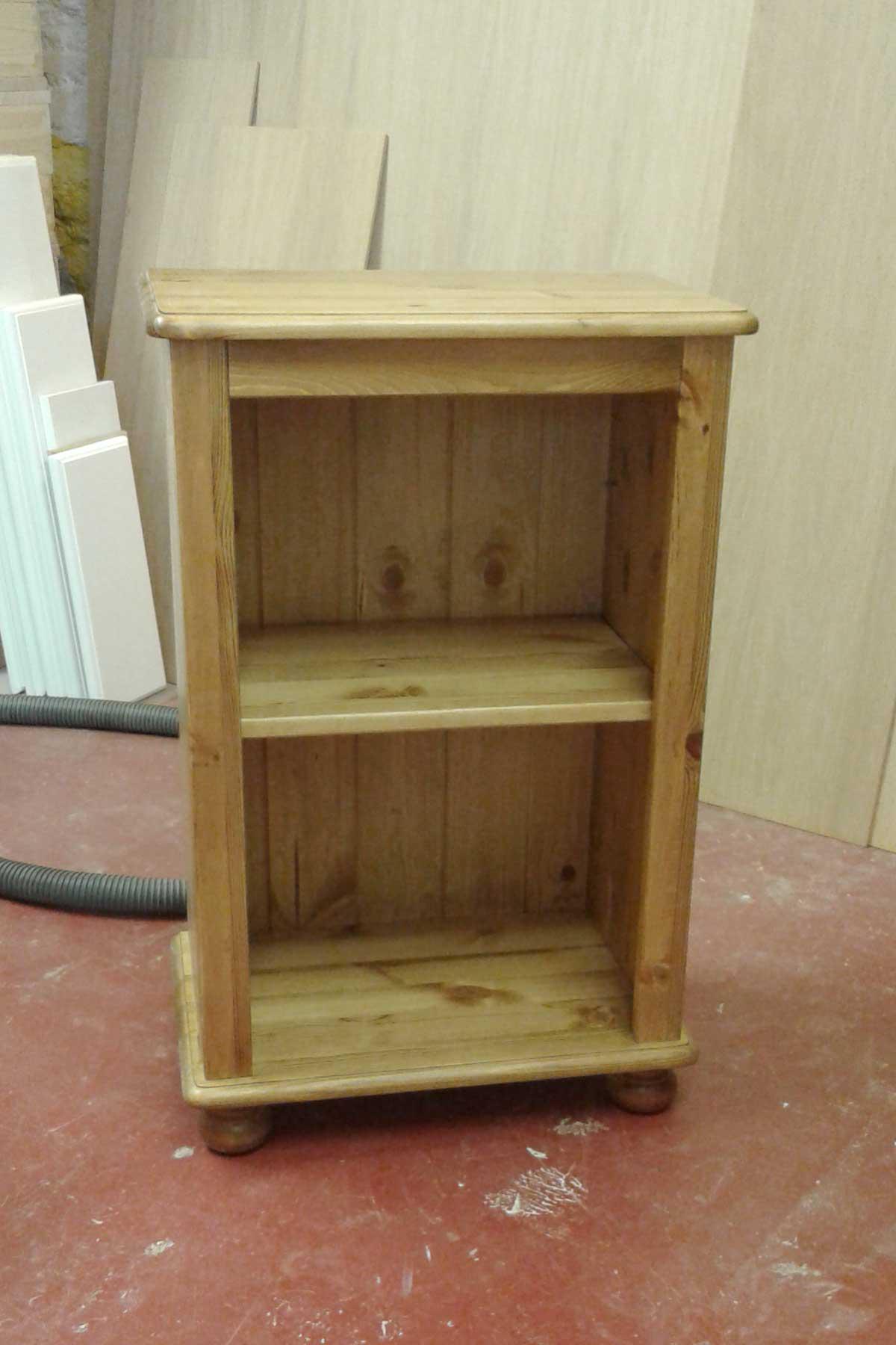 Small Pine Bookcase from our Devon Range