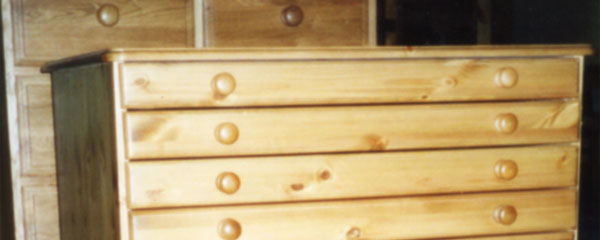 Custom made to measure pine and oak furniture